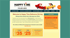 Desktop Screenshot of happytimedefensivedriving.com